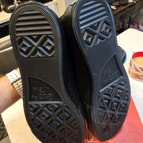 CONVERSE Chuck 70 Woven Leather A14450C 2025 RARE Black Men's High Top Size 10 - Picture 11 of 16